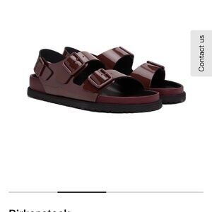 Birkenstock Burgundy Sandals